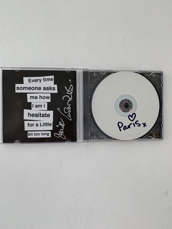Banksy, ‘PARIS HILTON CD 1ST PRESSING HYPER RARE, HS BY STEVE LAZARIDES WITH PROVENANCE LETTER’, ca. 2006, Ephemera or Merchandise, CD, Arts Limited