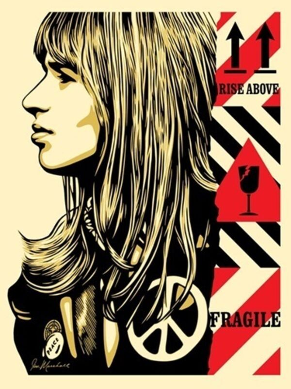 Shepard Fairey, ‘"Fragile Peace"’, 2017, Print, Screen Print On Paper, New Union Gallery