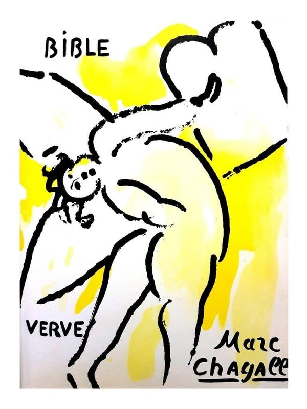 Marc Chagall, ‘Original Lithograph depicting an instant of the Bible by Marc Chagall’, 1956, Print, Lithograph, Galerie Philia