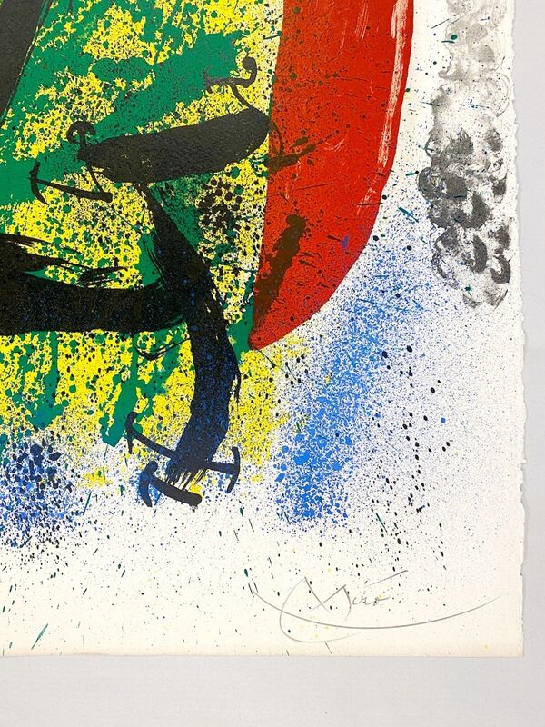 Joan Miró, ‘Le Homard’, 1970, Print, Original lithograph on wove paper, Samhart Gallery