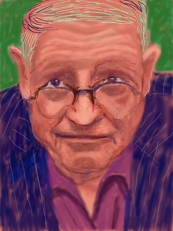David Hockney, ‘Self Portrait, 21 March 2012 (1223)’, 2012, Other, IPad drawing, National Gallery of Victoria 