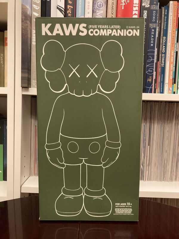 KAWS, ‘Five Years Later Companion (Glow in the Dark Green)’, 2004, Ephemera or Merchandise, Painted cast vinyl, Artsy x Tate Ward