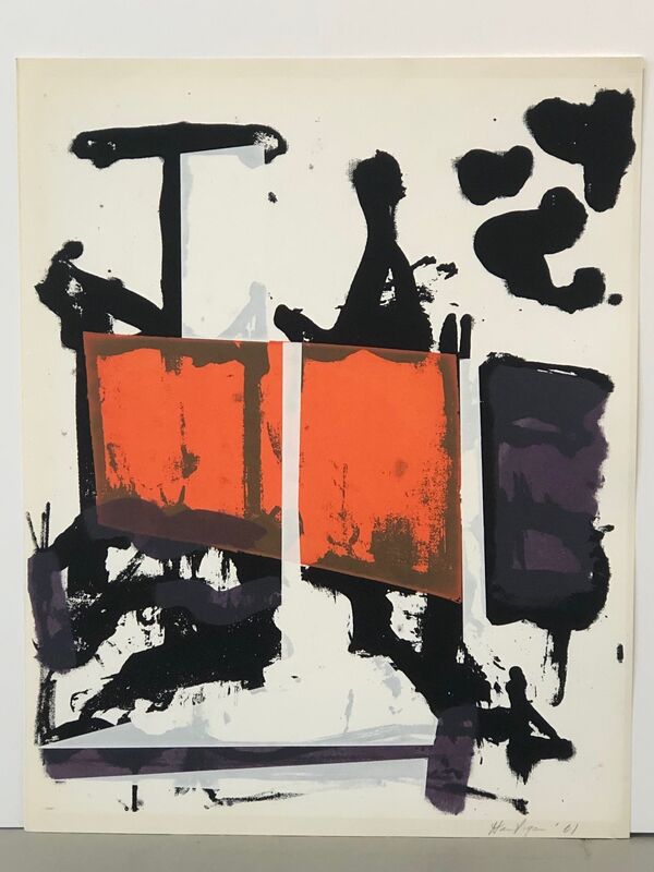 Grace Hartigan, ‘Untitled from Salute’, 1961, Print, Screenprint, Anders Wahlstedt Fine Art