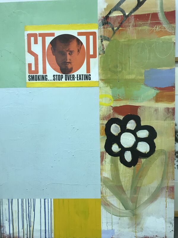 Joe Fleming, ‘Stop’, 1996, Mixed Media, Mixed Media on Panel, James Baird