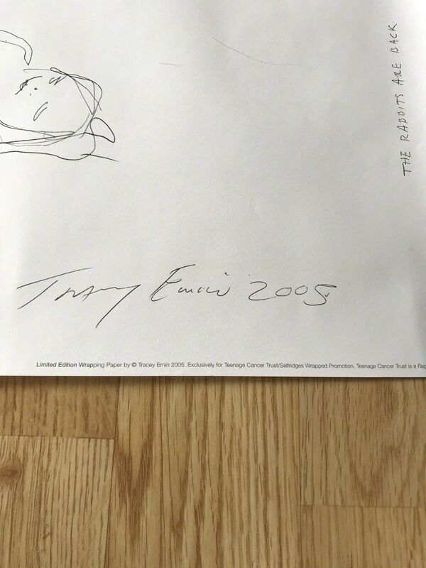 Tracey Emin, ‘TRACEY EMIN " "IT'S FOR LIFE", EXCLUSIVE FOR SELFRIDGES LONDON’, 2005, Print, Offset lithograph, Arts Limited