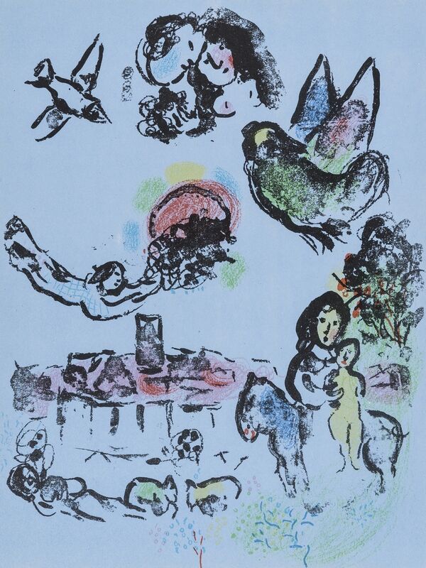 Marc Chagall, ‘Five Lithographs (Mourlot 238, 245, 246, 250, 400)’, 1956-1962, Print, Five lithographs printed in colours, Forum Auctions
