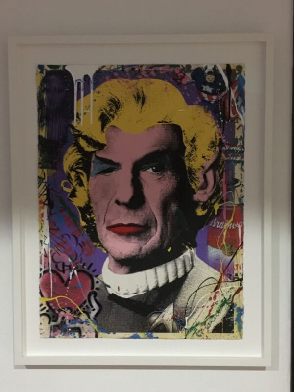 Mr. Brainwash, ‘Spock (Variant No. 2)’, 2013, Painting, Silkscreen and spray paint on paper, Addicted Art Gallery