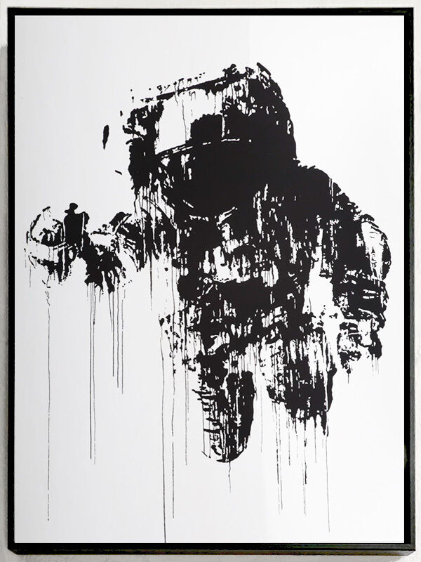 Victor Ash, ‘Astronaut / Cosmonaut (Mirror Edition)’, 2020, Print, 1-color screen print on a surface mirror coated and break resistant acrylic material, Urban Spree Galerie
