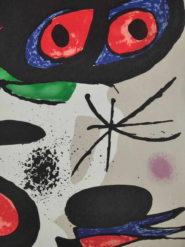 Joan Miró, ‘Centenari del Centre Excursionista de Catalunya. 1876 - 1976’, 1976, Ephemera or Merchandise, Lithographic poster, promoart21