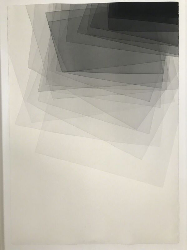 Joachim Bandau, ‘Untitled, 2010/12’, Drawing, Collage or other Work on Paper, Aquarell on Fabriano, Sebastian Fath Contemporary 