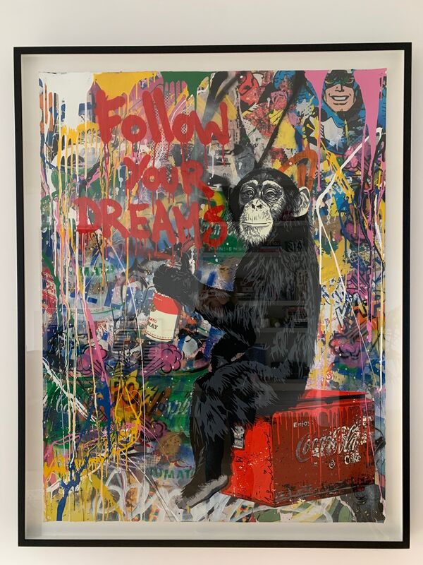 Mr. Brainwash, ‘Everyday Life’, 2017, Drawing, Collage or other Work on Paper, Silkscreen and Mixed Media on Paper, The Linocut 