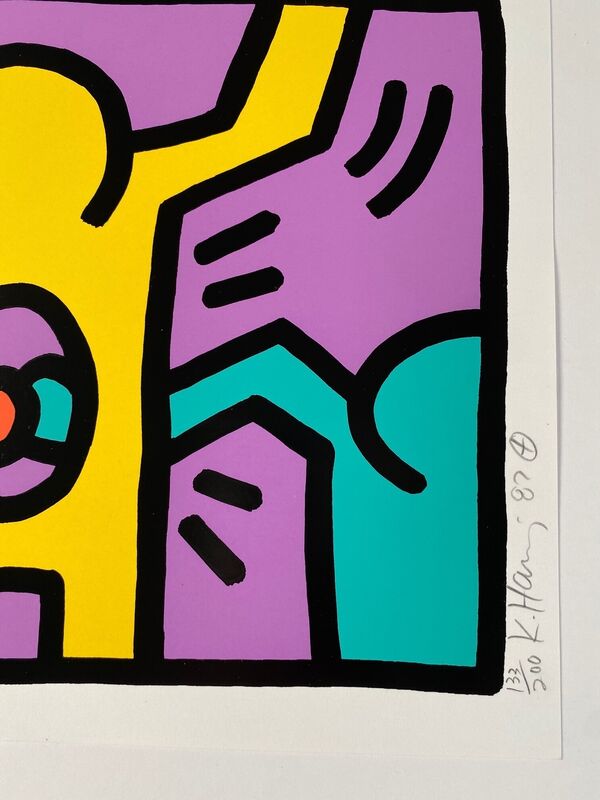 Keith Haring, ‘Pop Shop I, (3)’, 1987, Print, Screenprint in colors on wove paper, Fine Art Mia