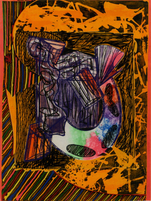 Frank Stella, ‘Bene Come Il Sale’, 1989, Print, Relief-printed etching in colors, on TGL handmade paper, Artsy x Capsule Auctions