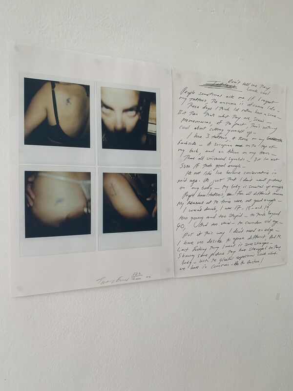 Tracey Emin, ‘TRACEY EMIN "TATTOO" SIGNED & NUMBERED’, ca. 2001, Print, Colour photocopies, Arts Limited
