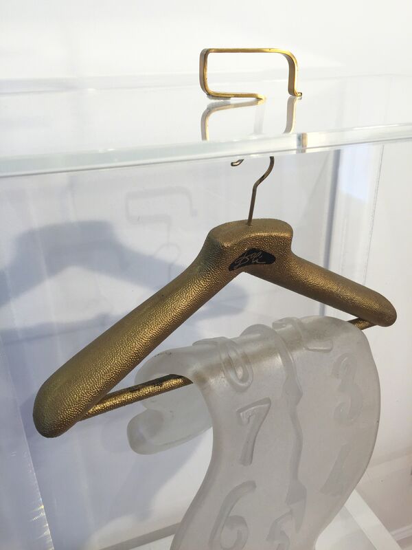 Salvador Dalí, ‘Melting Clock on Hanger’, Sculpture, Glass Sculpture on Hanger, Hamilton-Selway Fine Art Gallery Auction