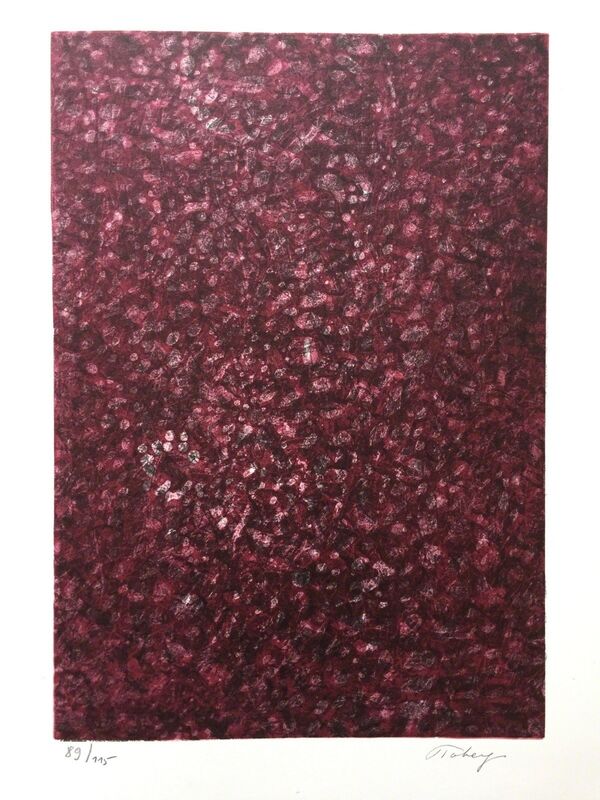 Mark Tobey, ‘Jean Cassau’, 1973, Print, Lithograph, Composition.Gallery