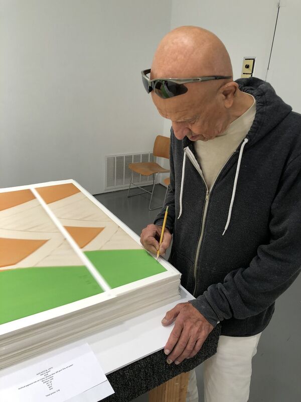 Alex Katz, ‘Ada in Spain’, 2018, Print, Archival pigment print, Frank Fluegel Gallery