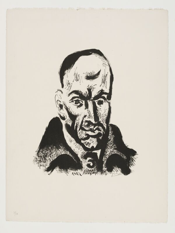 Pablo Picasso, ‘Portrait de Góngora’, 1947, Lithograph printed in black, Frederick Mulder