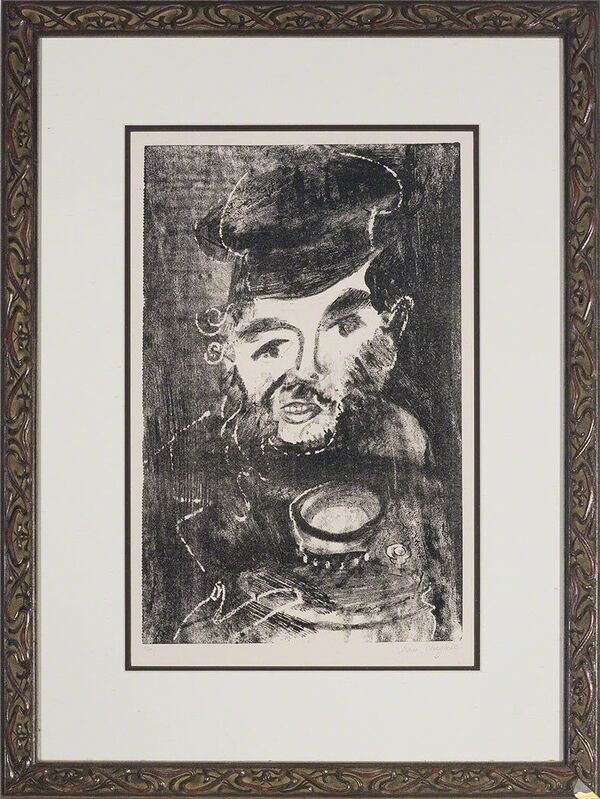 Marc Chagall, ‘L'Homme Au Samovar (Mourlot 4)’, 1923, Print, Lithograph, Doyle