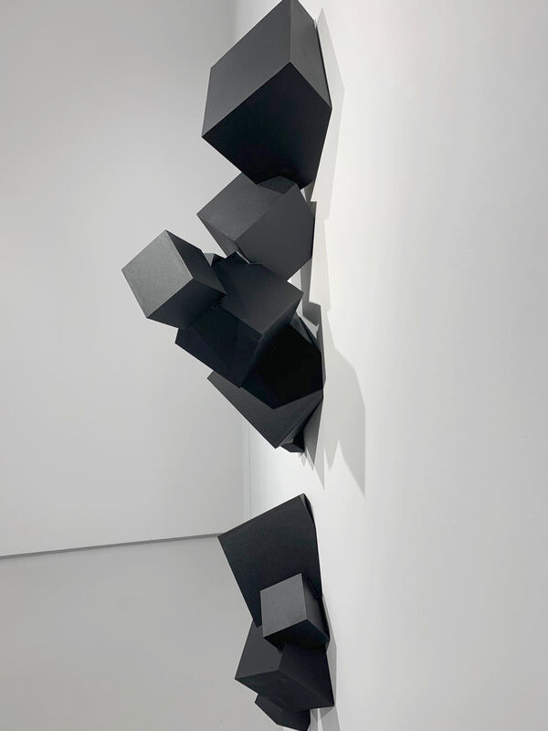 RODA, ‘Roda #4’, 2020, Sculpture, Painted Steel Black, Macadam Gallery