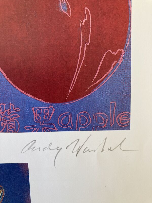 Andy Warhol, ‘Roli Zoli, Apple, Aeroplane’, 1986, Print, Art Print, Art Gallery Arterego