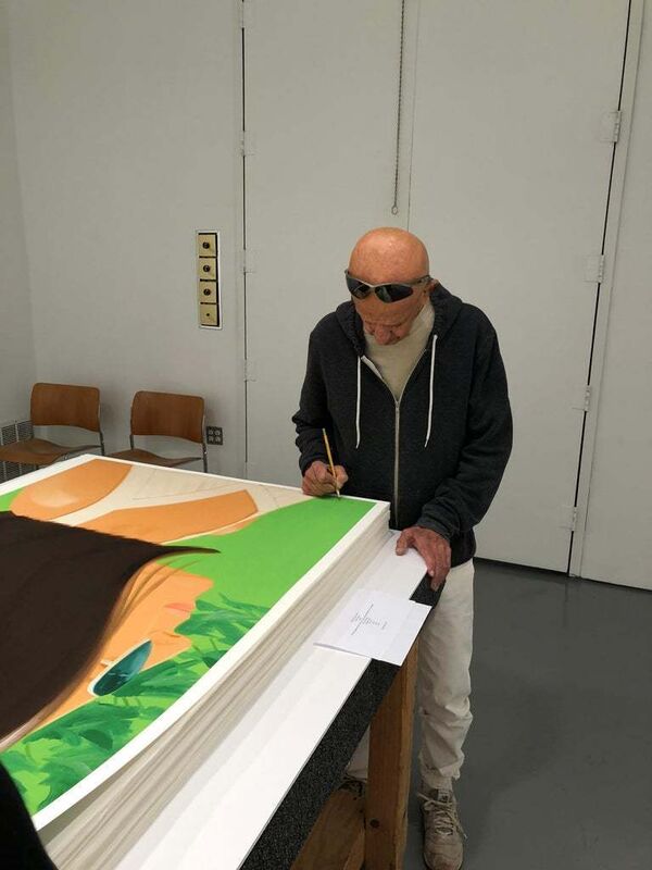 Alex Katz, ‘Ada in Spain’, 2018, Print, Archival pigment print, Frank Fluegel Gallery