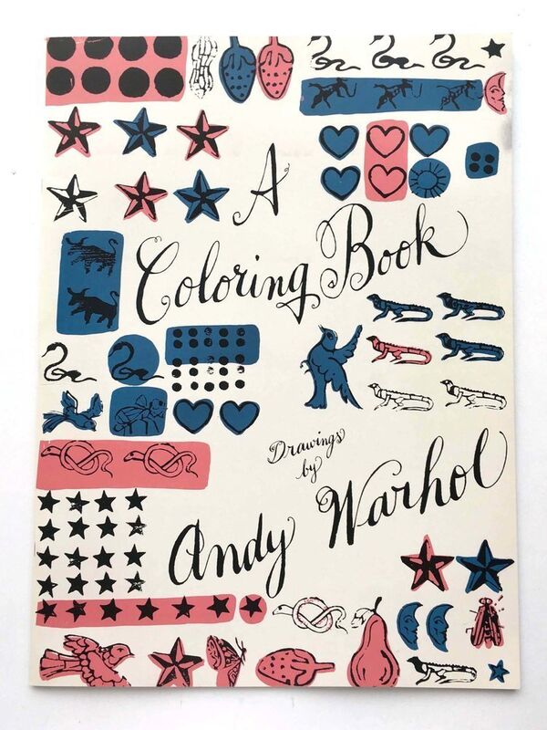 Andy Warhol, ‘Andy Warhol Coloring Book (out-of-print)’, 1990, Ephemera or Merchandise, Lithographic printing, over-sized, Gallery 52