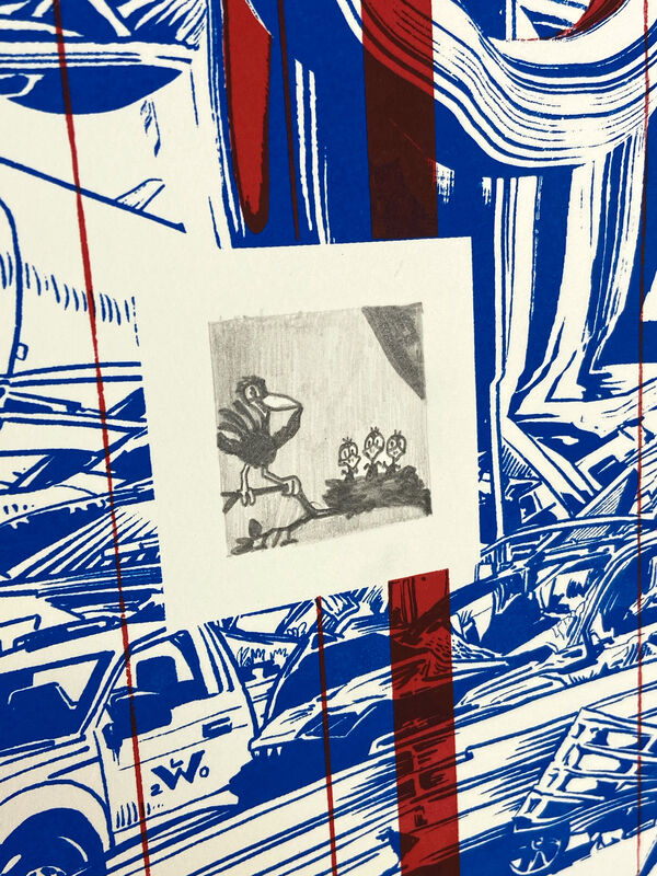 Lars Wunderlich, ‘Breeders’, 2020, Print, 2-color screen print on SomersetSatin Tub 310g/sm, Urban Spree Galerie