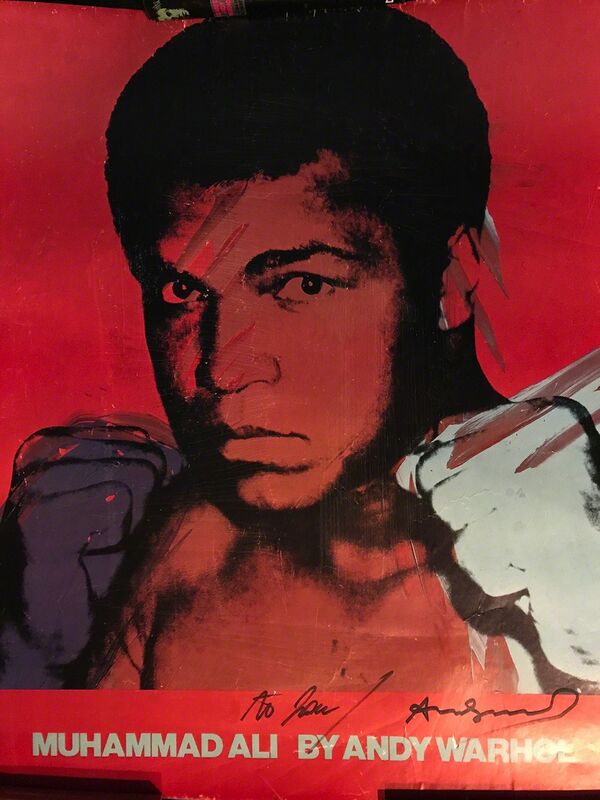 Andy Warhol, ‘Muhammad Ali By Andy Warhol’, 1978, Print, Colored offset on paper, Bertolami Fine Arts