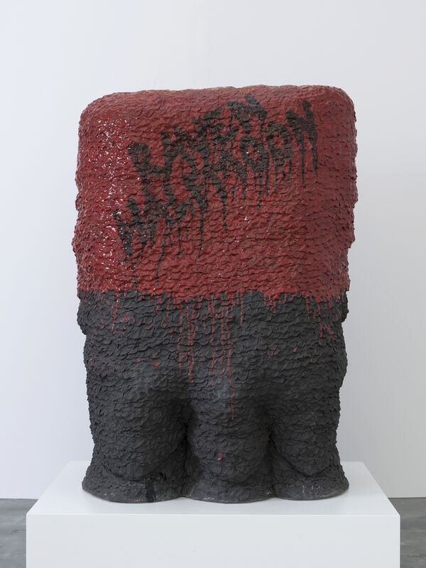 Raven Halfmoon, ‘ONE’-TEH’, 2020, Sculpture, Stoneware, glaze, Ross+Kramer Gallery
