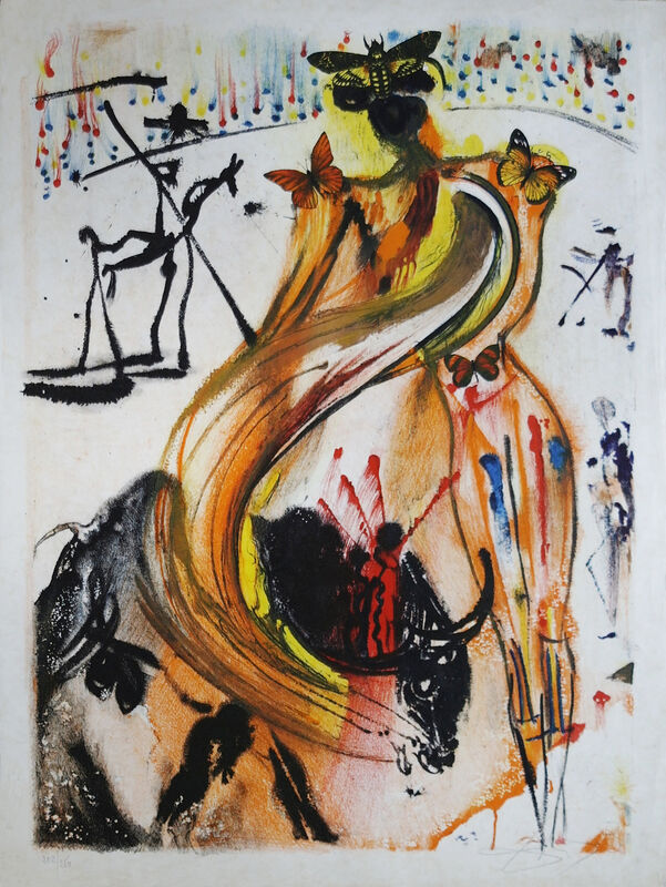 Salvador Dalí, ‘Bullfighter’, 1972, Print, Lithography on Japanese paper, Art Works Paris Seoul Gallery