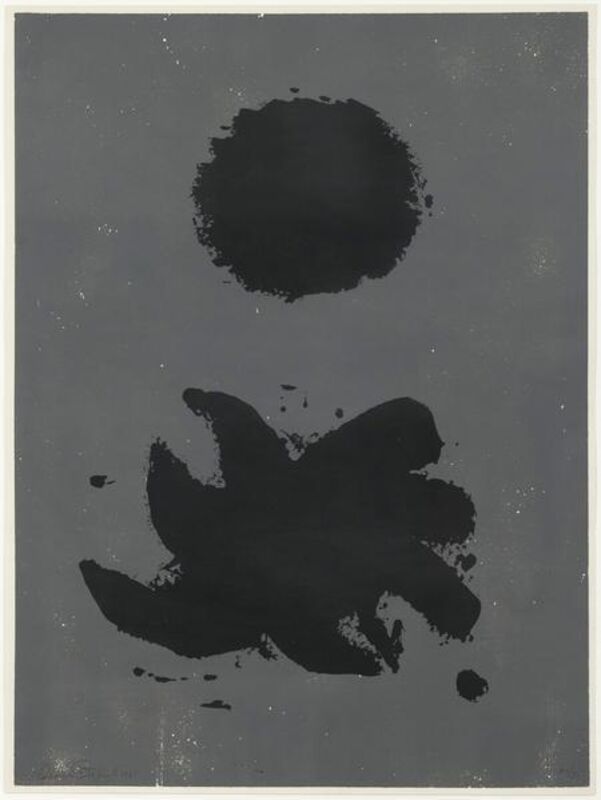 Adolph Gottlieb, ‘Black & Grey’, 1967, Print, Silkscreen, Caviar20