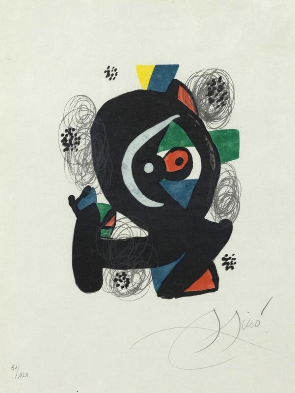Joan Miró, ‘La mélodie acide 31’, 1980, Print, Lithograph on Japan Nacré paper, Caviar20
