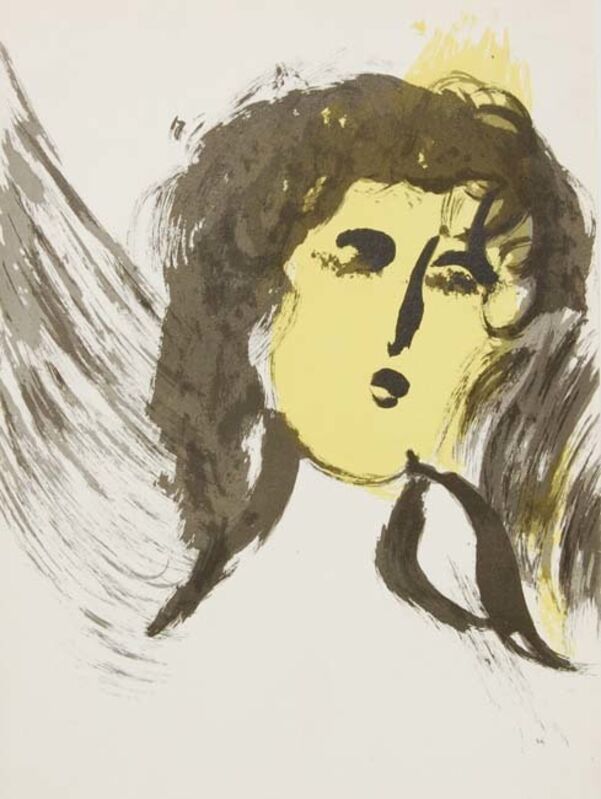 Marc Chagall, ‘Angel of Paradise’, 1956, Reproduction, Color lithograph on paper, Baterbys