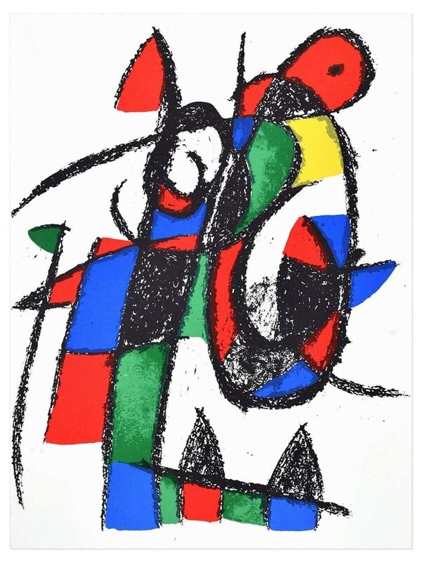 Joan Miró, ‘Composition II’, 1974, Print, Lithograph on paper., Wallector