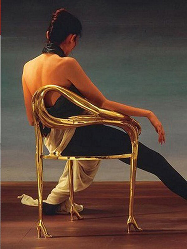 Salvador Dalí, ‘Leda Chair Black Label’, 1937, Design/Decorative Art, Casted brass/Black patina, Galerie NuEdge