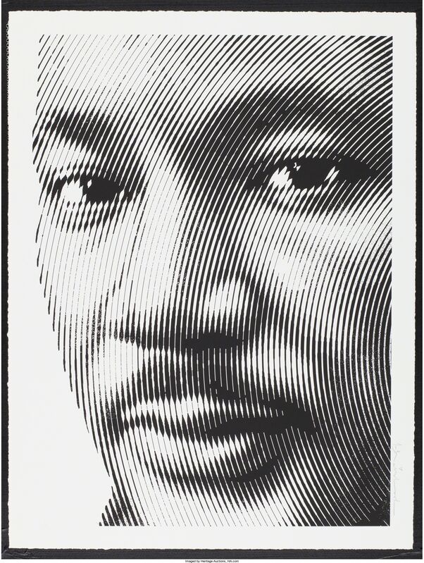 Mr. Brainwash, ‘Portrait of Martin Luther King’, 2017, Print, Screenprint, Heritage Auctions