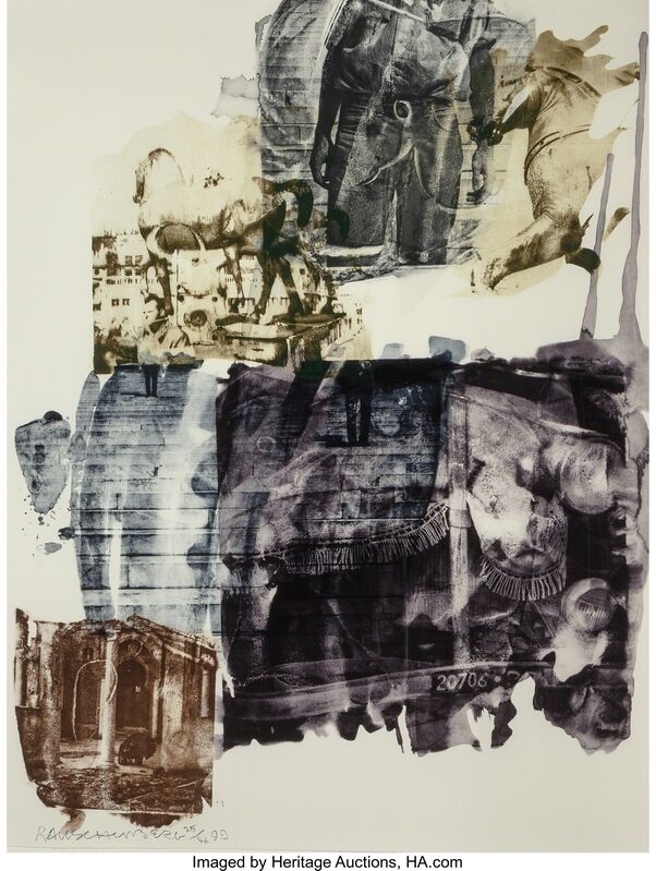 Robert Rauschenberg, ‘Eagle Eye (Ruminations)’, 1999, Print, Intaglio in colors with etching, Heritage Auctions