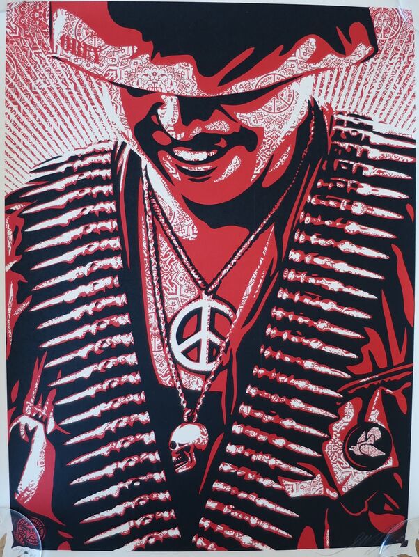 Shepard Fairey, ‘Duality of Humanity 1’, 2008, Print, Serigraphie, Gallery 55 TLV
