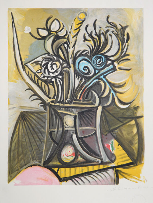 Pablo Picasso, ‘Vase de Fleurs, 1969’, 1979-1982, Print, Lithograph on Arches paper, RoGallery