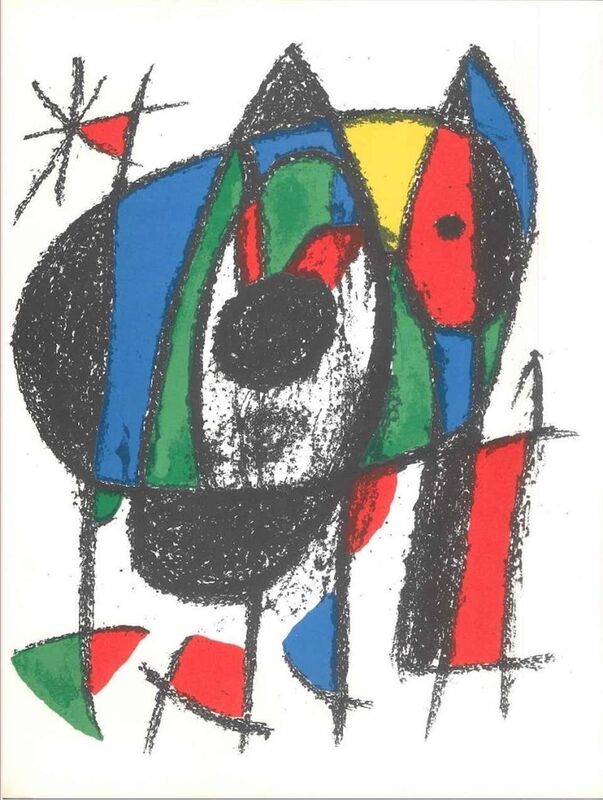 Joan Miró, ‘Mirò Lithographe II - Plate V’, 1975, Print, Lithograph on paper., Wallector