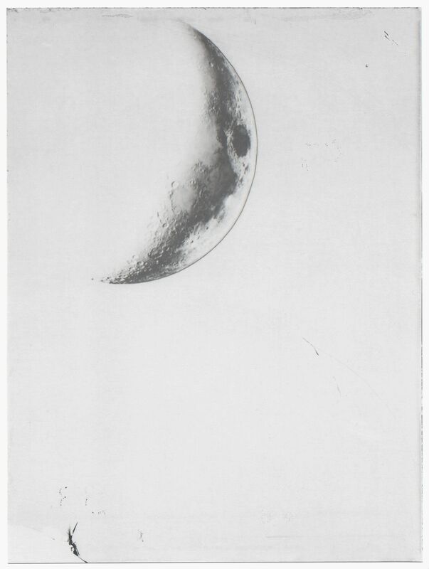 Johan Österholm, ‘Marble Orb (Waxing Crescent I)’, 2019, Photography, Silver gelatin print on direct positive paper from solarised glass negative, Monica De Cardenas
