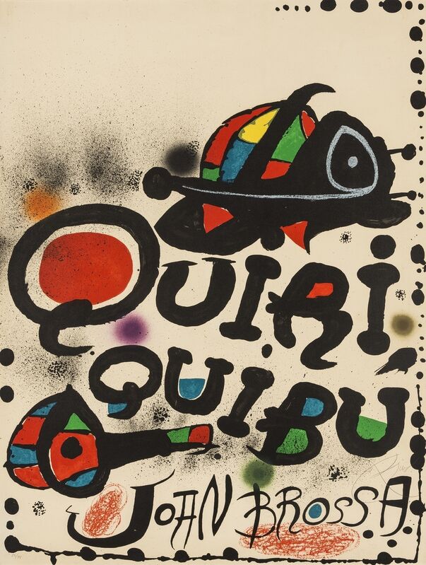 Joan Miró, ‘Quiriquibú (Mourlot 1100)’, 1976, Print, Lithograph printed in colours, Forum Auctions