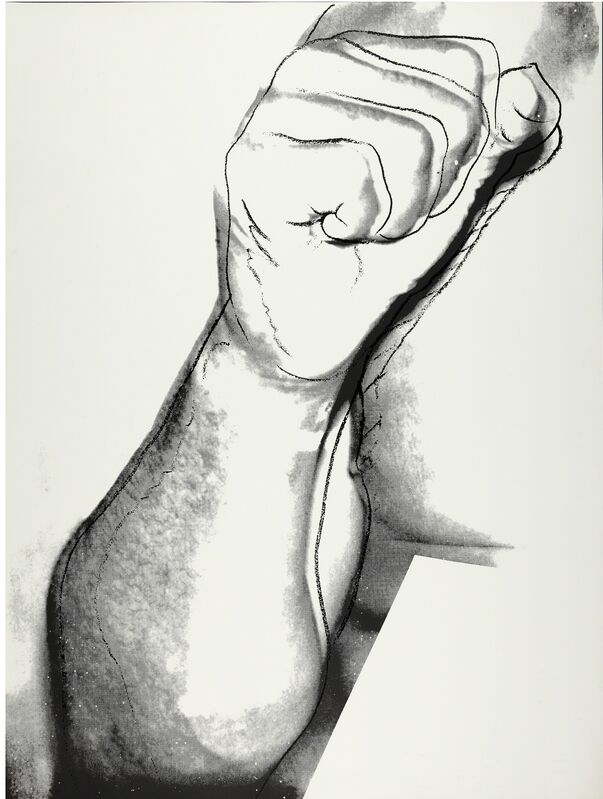 Andy Warhol, ‘Muhammad Ali (See F. & S. II.181)’, 1978, Print, Screenprint in black
on paper, Christie's Warhol Sale 
