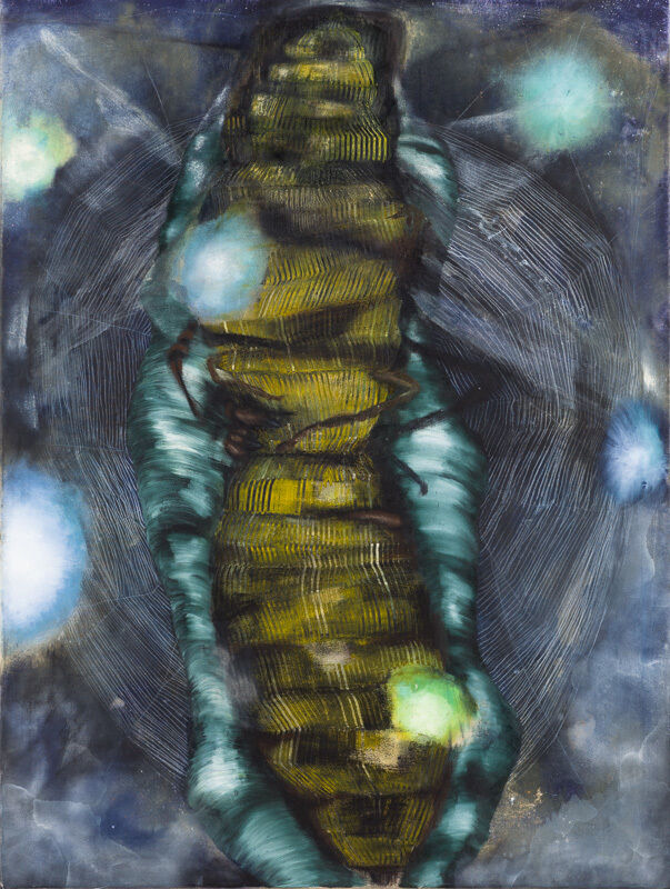 Magdalena West, ‘Was bedeutet ein Holzwurm?’, 2013, Painting, Aquarell,Kohle,Acryl,Ölfarbe,Pastellkreide auf Papier, galerie burster