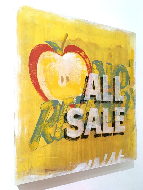 Joe Lotto, ‘All Sale’, 2019, Painting, Enamel on panel, Deep Space Gallery