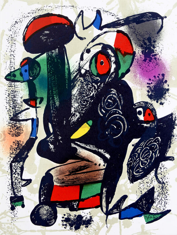 Joan Miró, ‘Lithograph IV’, 1982, Print, Color lithograph, Hans den Hollander Prints