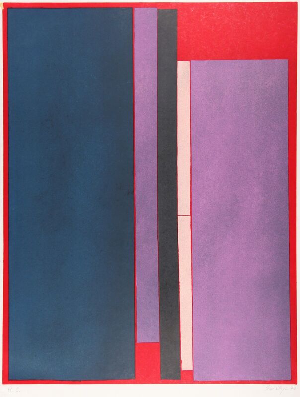 Toti Scialoja, ‘Composizione con Colore’, 1970, Print, Color lithography, Galerie Henze & Ketterer