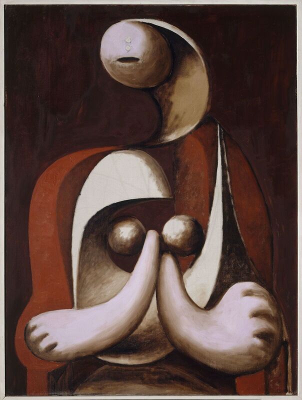 Pablo Picasso, ‘Femme assise dans un fauteuil rouge (Woman Seated in a Red Armchair)’, 1932, Painting, Oil on canvas, Musée Picasso Paris