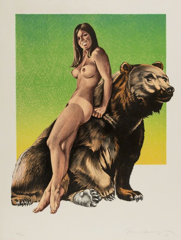 Mel Ramos, ‘Browned Bare’, 1970, Print, Lithograph, Forum Auctions